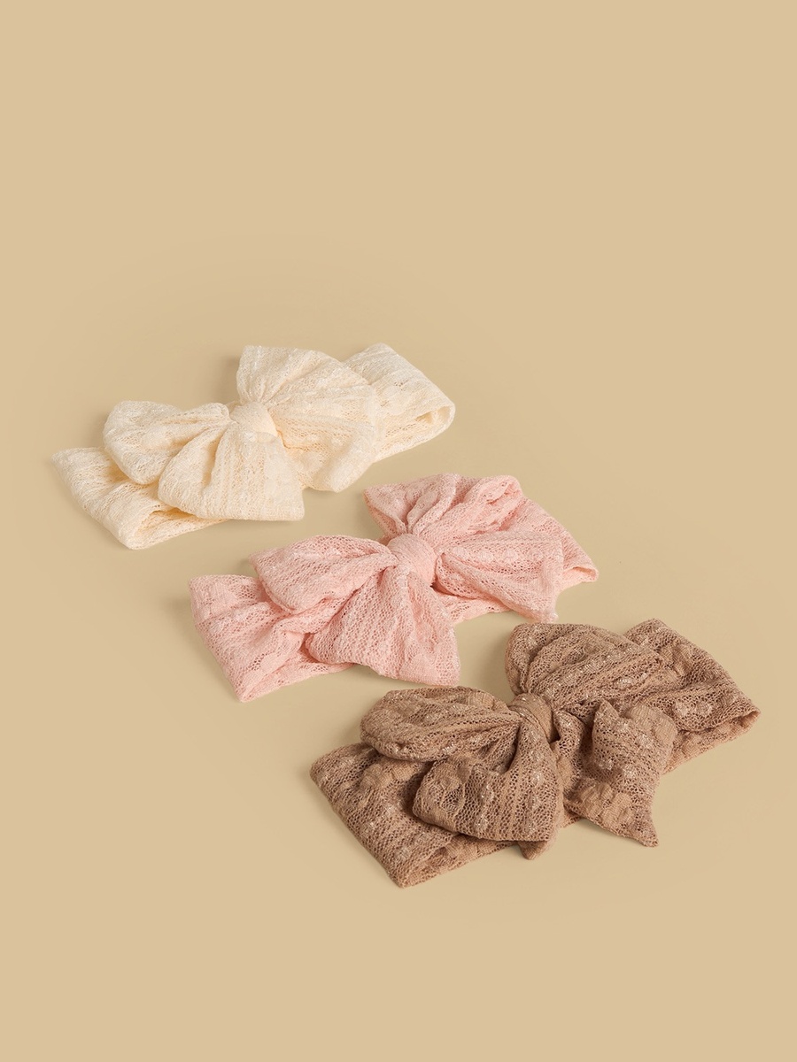Pack of 3 - Bow Accent Headband