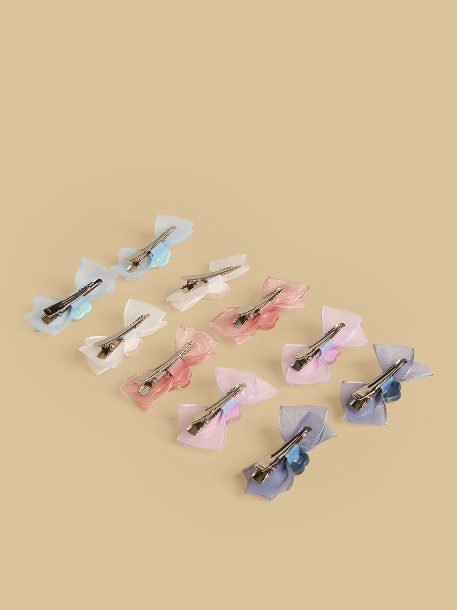 Pack of 10 - Bow Hair Clip
