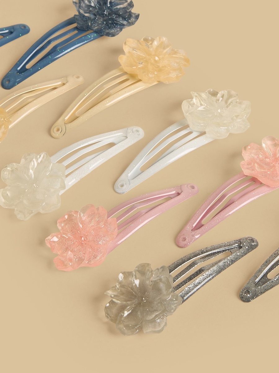 Pack of 10 - Floral Clip