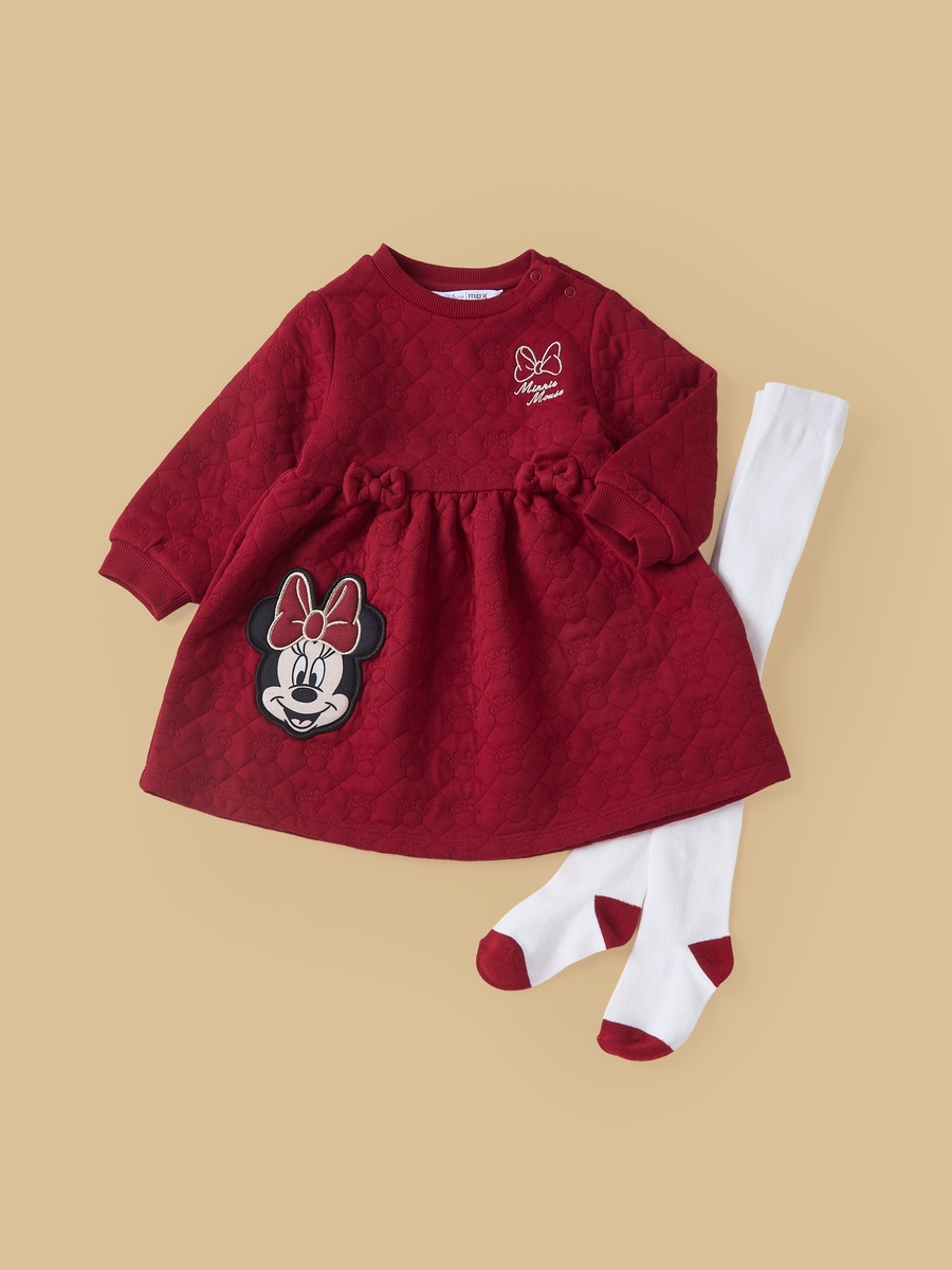 Minnie Mouse Accent Dress with Stockings