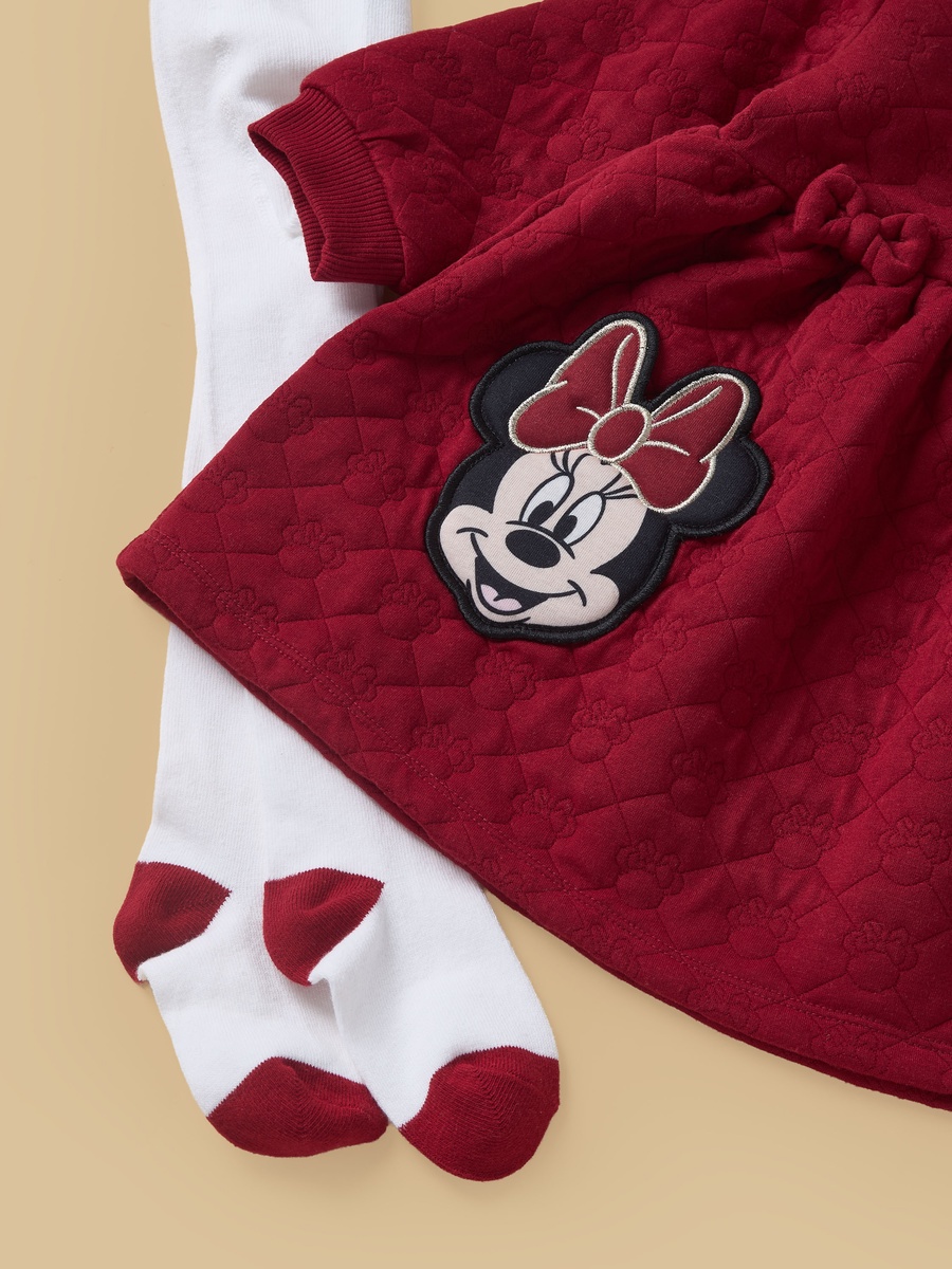 Minnie Mouse Accent Dress with Stockings