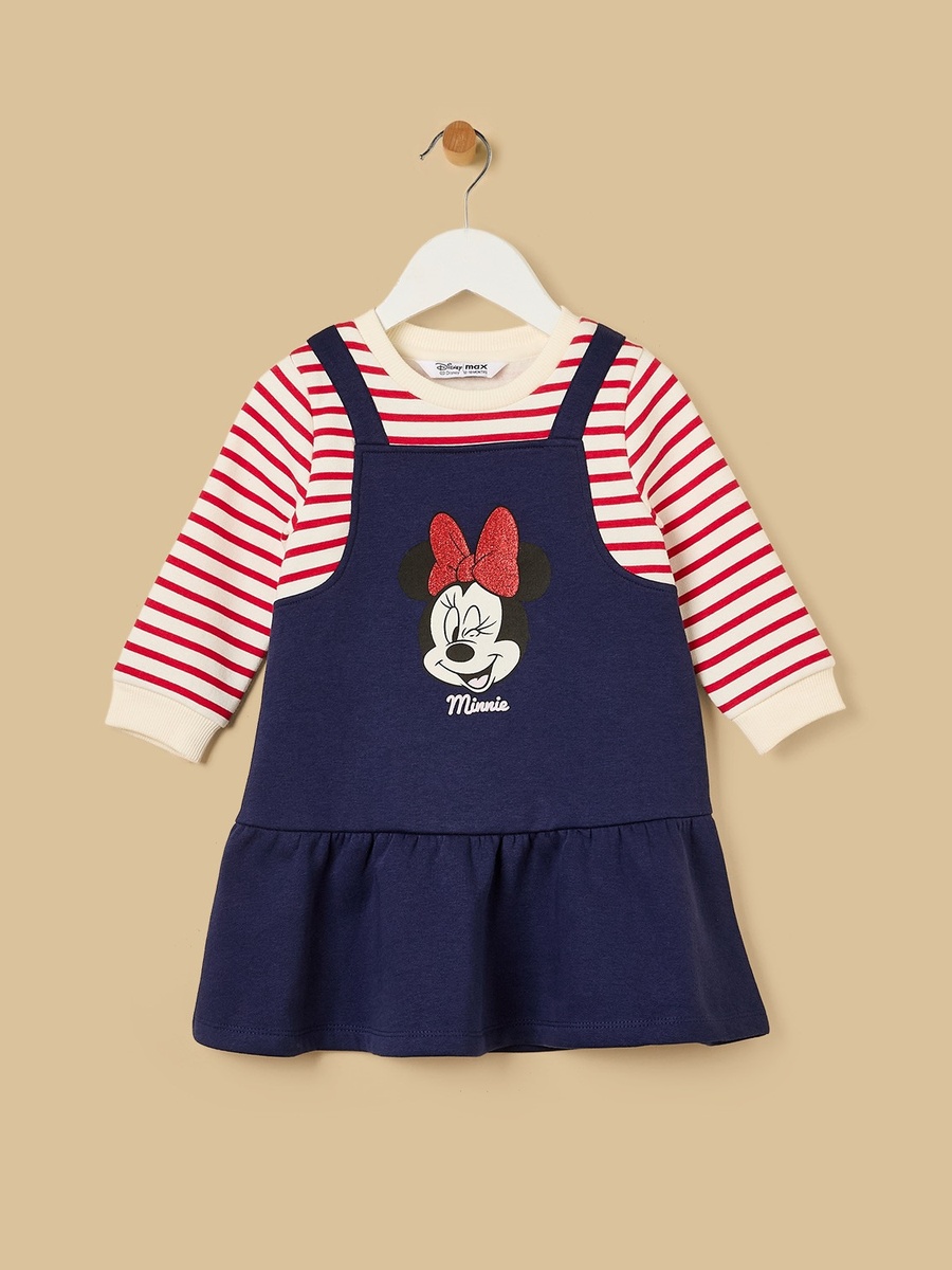 Minnie Mouse Print Dress