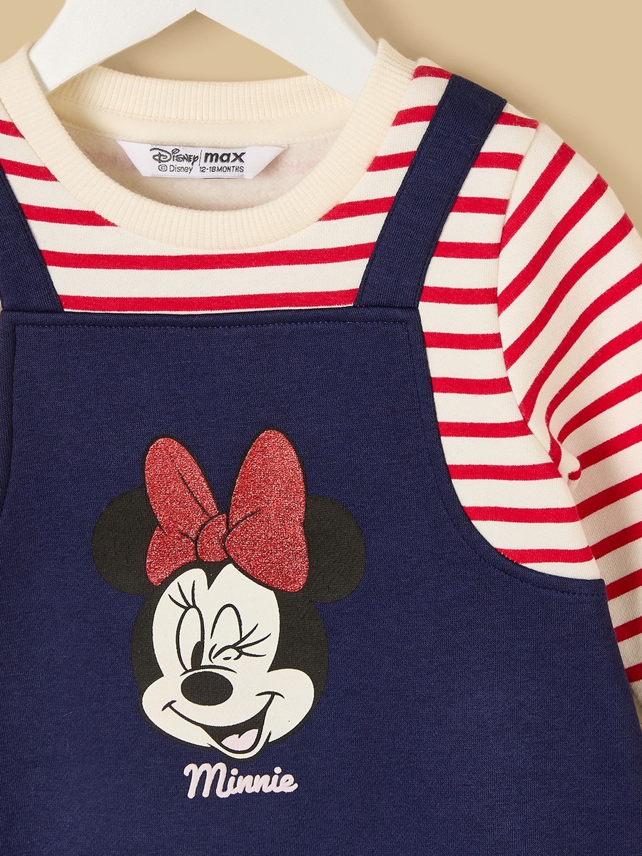 Minnie Mouse Print Dress