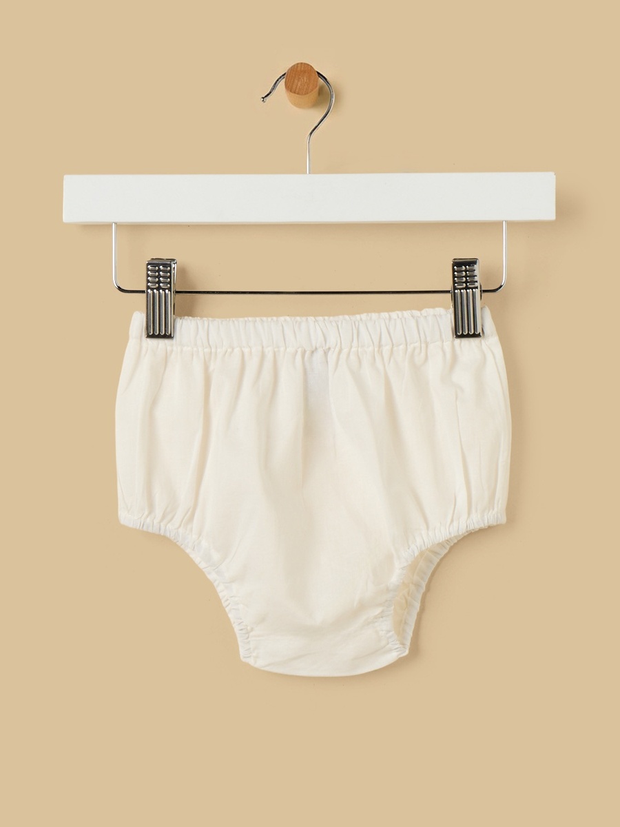 Checked Collared Dress with Bloomers