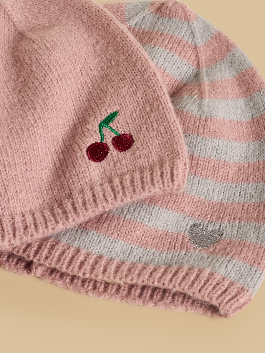 Pack of 2 - Embroidered Cap