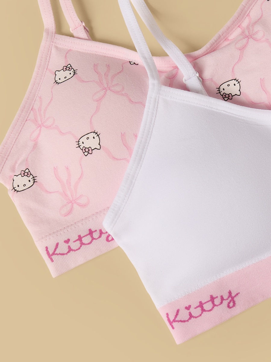 Pack of 2 - Hello Kitty Print Padded Bra