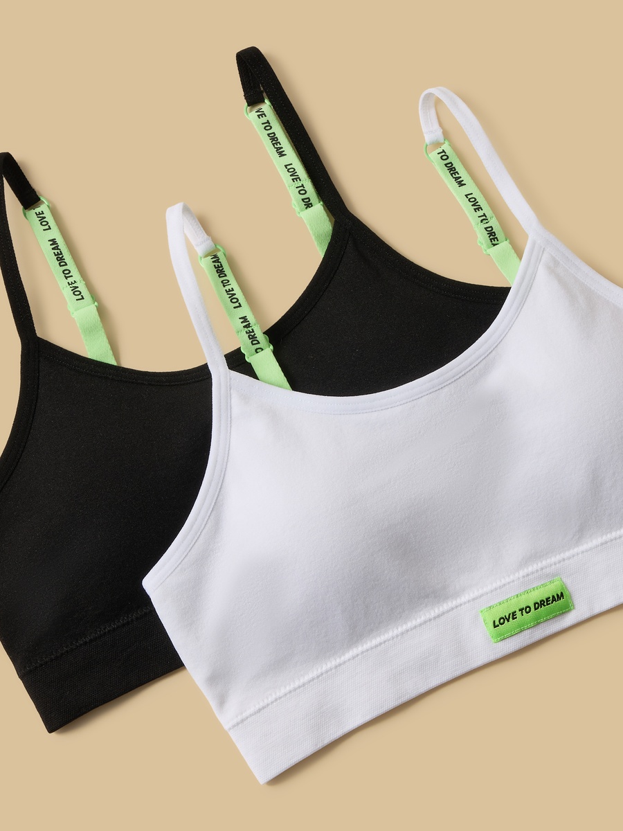 Pack of 2 - Seamless Padded Bra