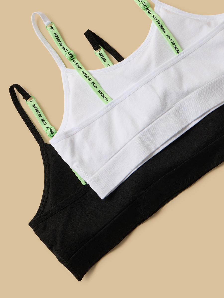 Pack of 2 - Seamless Padded Bra