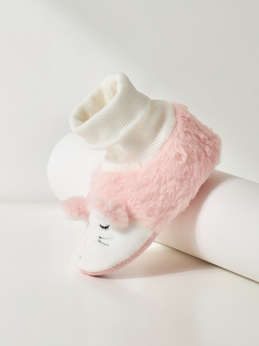 Animal Embroidered Booties