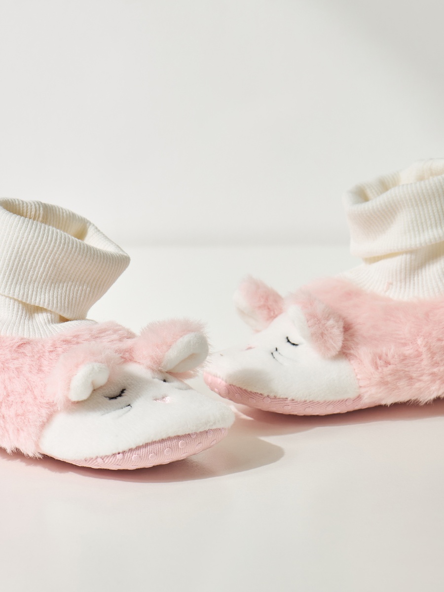 Animal Embroidered Booties