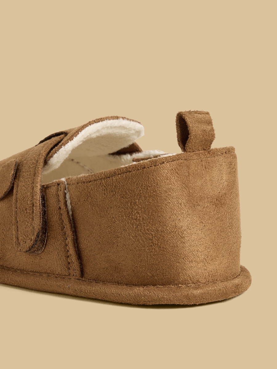 Printed Booties with Hook and Loop Closure