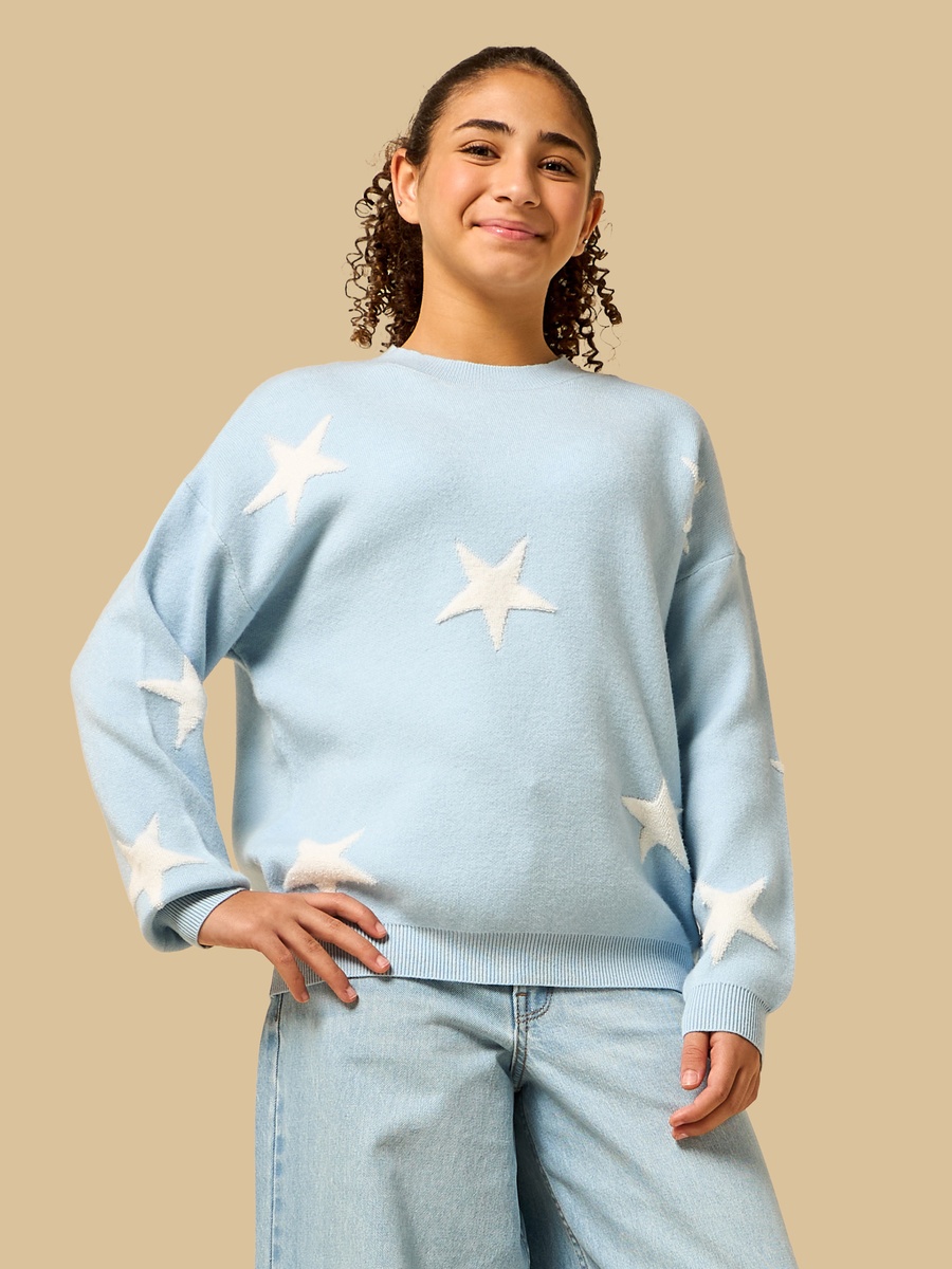 كنزة فضفاضة مزينة