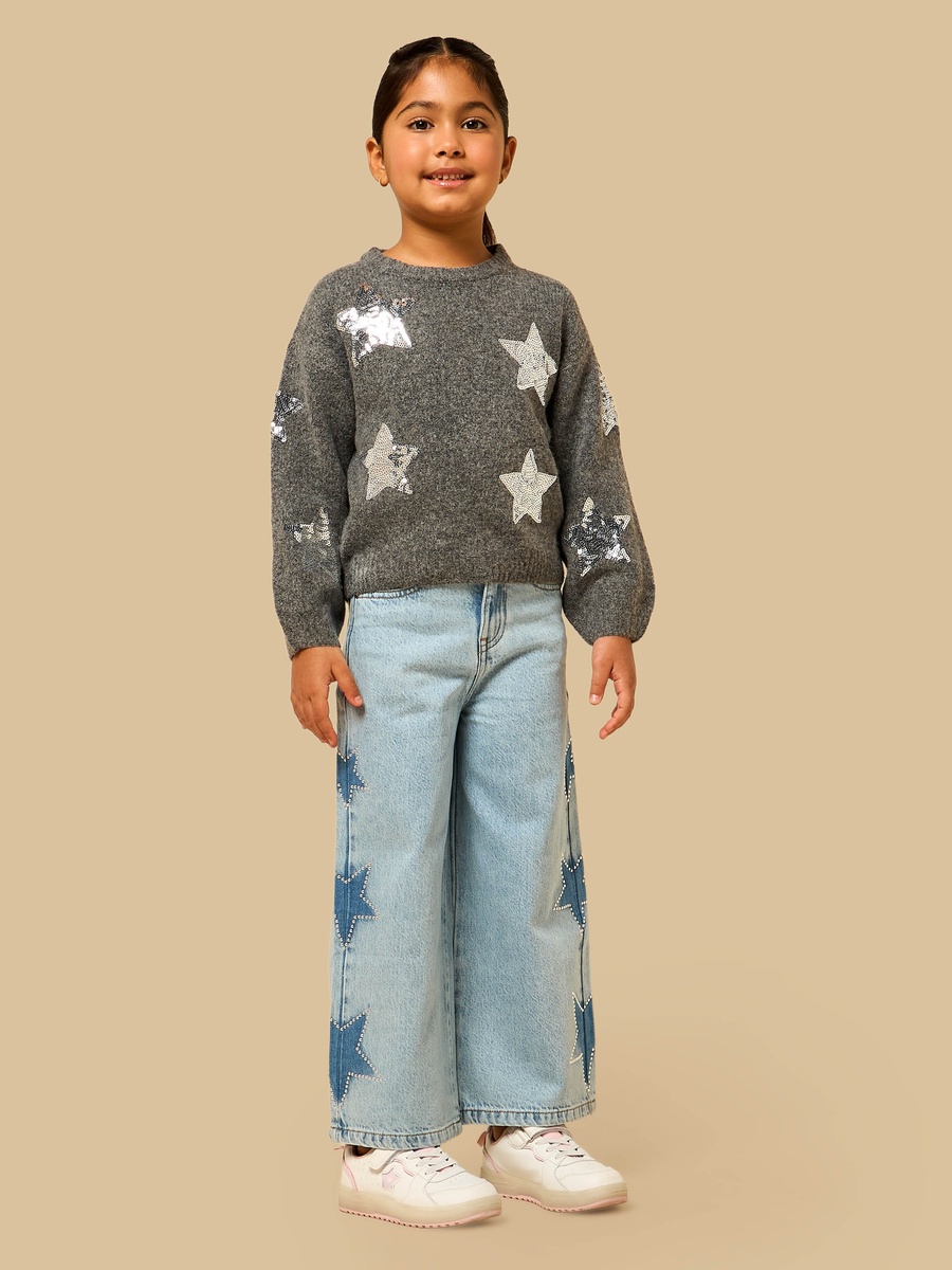 Star Embellished Sweater