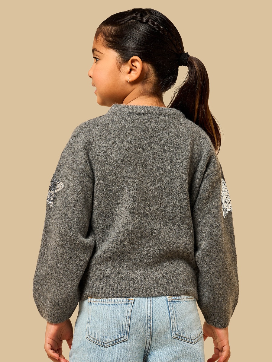 Star Embellished Sweater