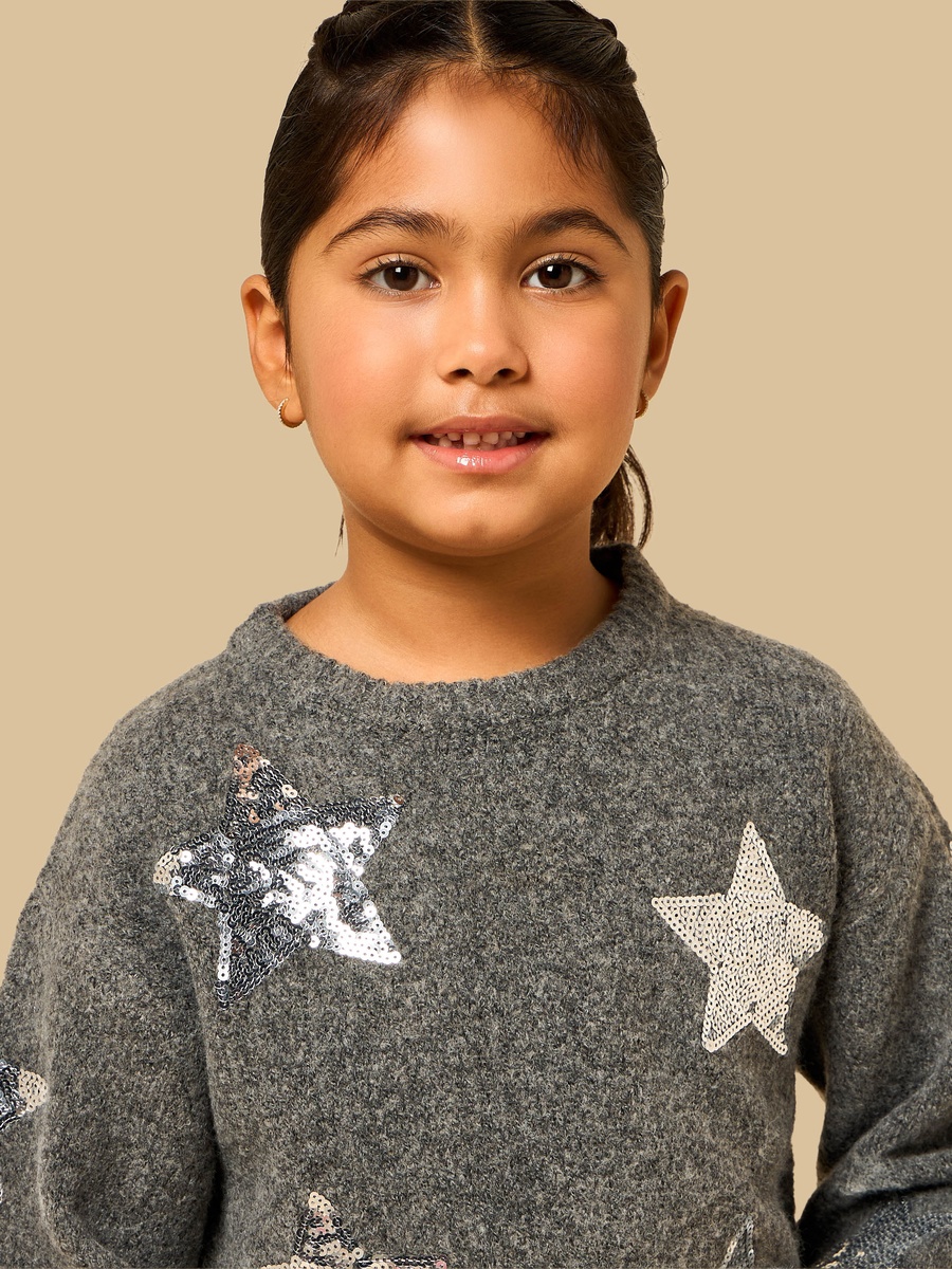 Star Embellished Sweater