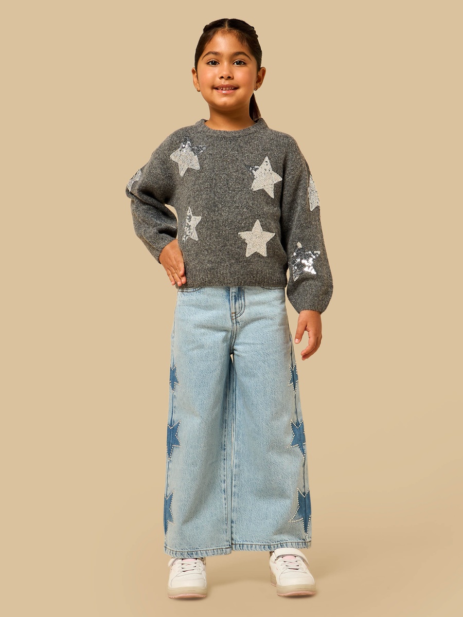 Star Embellished Sweater