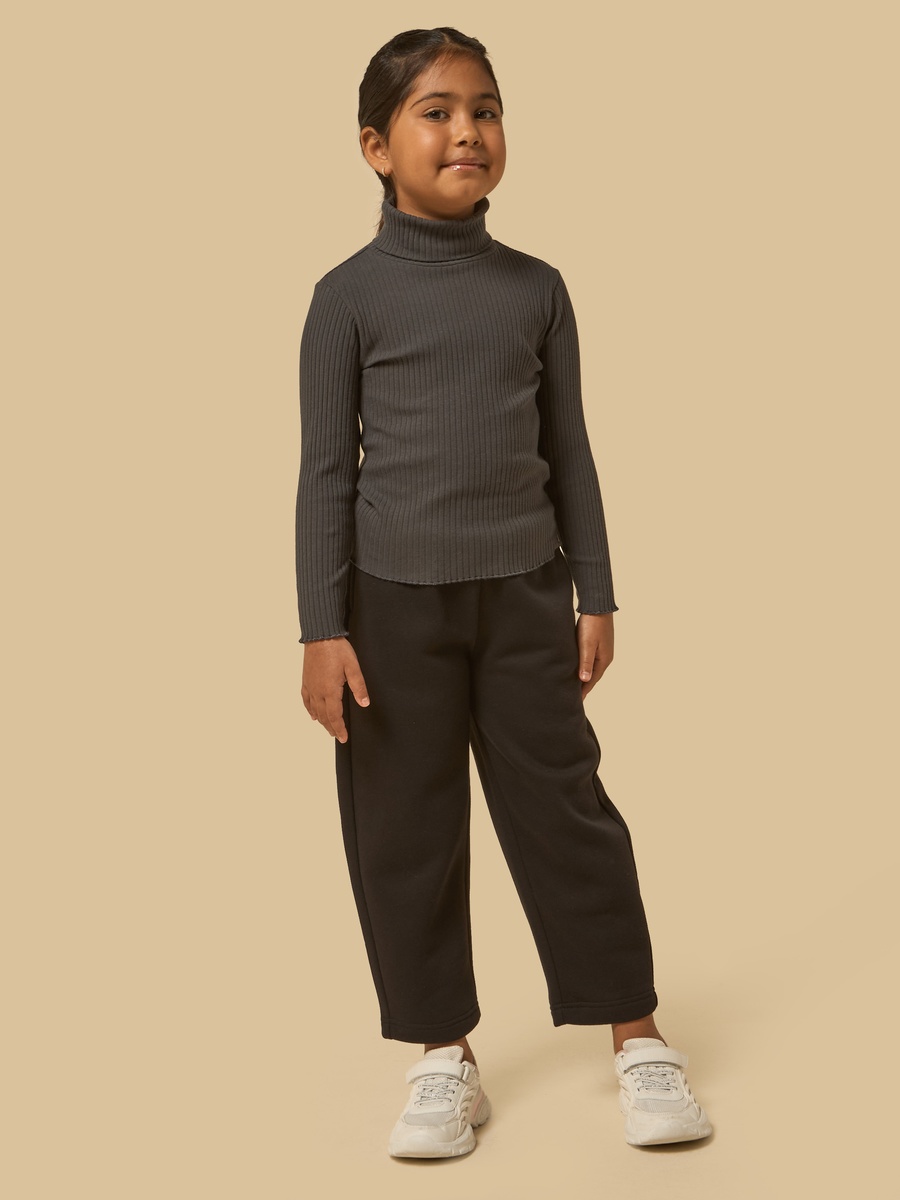 Ribbed Turtleneck Sweater