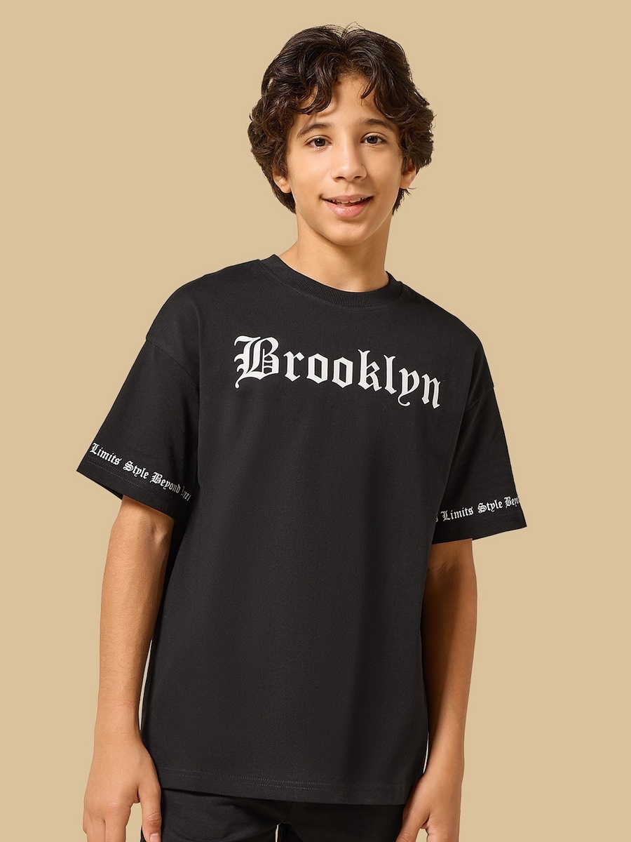 Brooklyn Print T-Shirt and Shorts Set