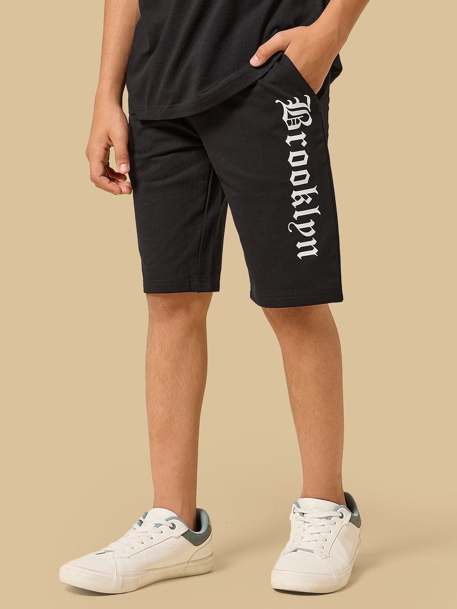Brooklyn Print T-Shirt and Shorts Set