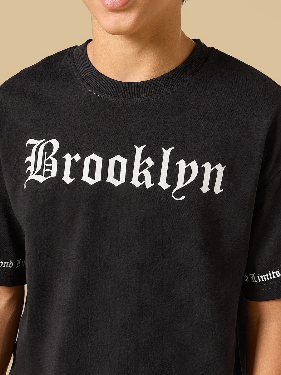Brooklyn Print T-Shirt and Shorts Set