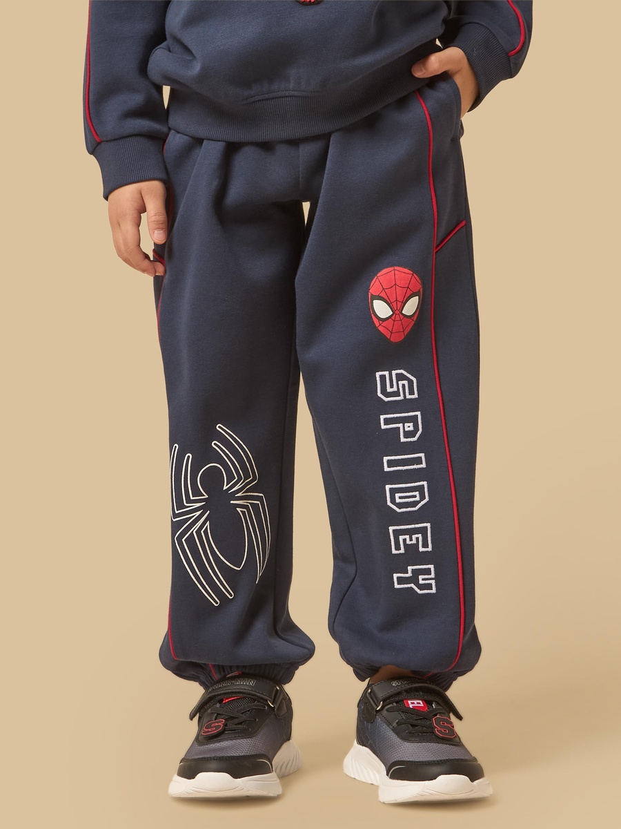 Spider-Man Print Sweatshirt and Joggers Set