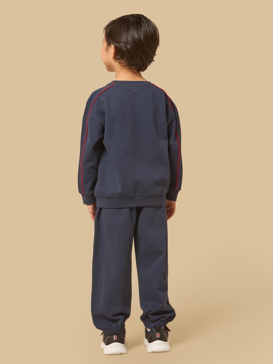 Spider-Man Print Sweatshirt and Joggers Set