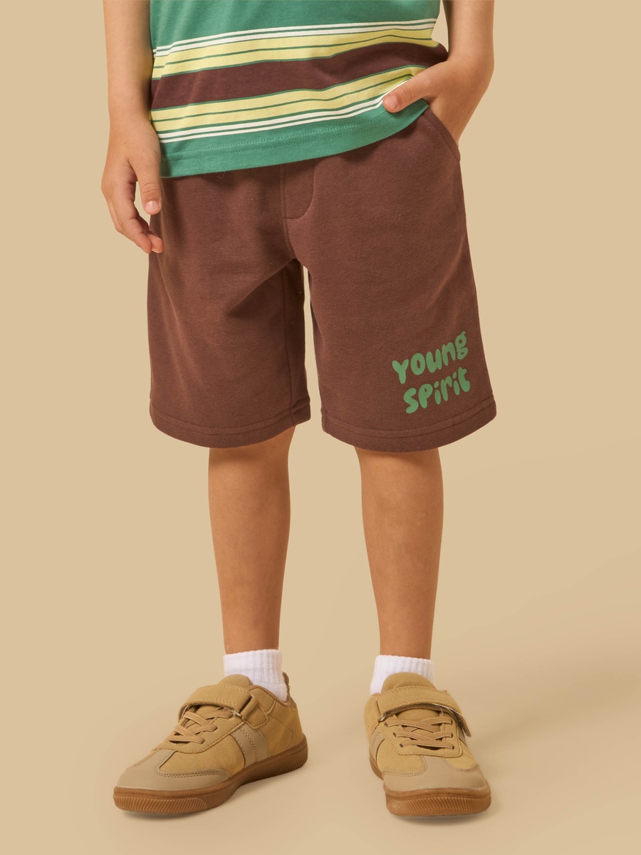 Striped T-Shirt and Shorts Set