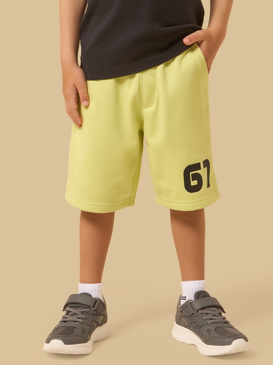 Varsity Print T-Shirt and Shorts Set