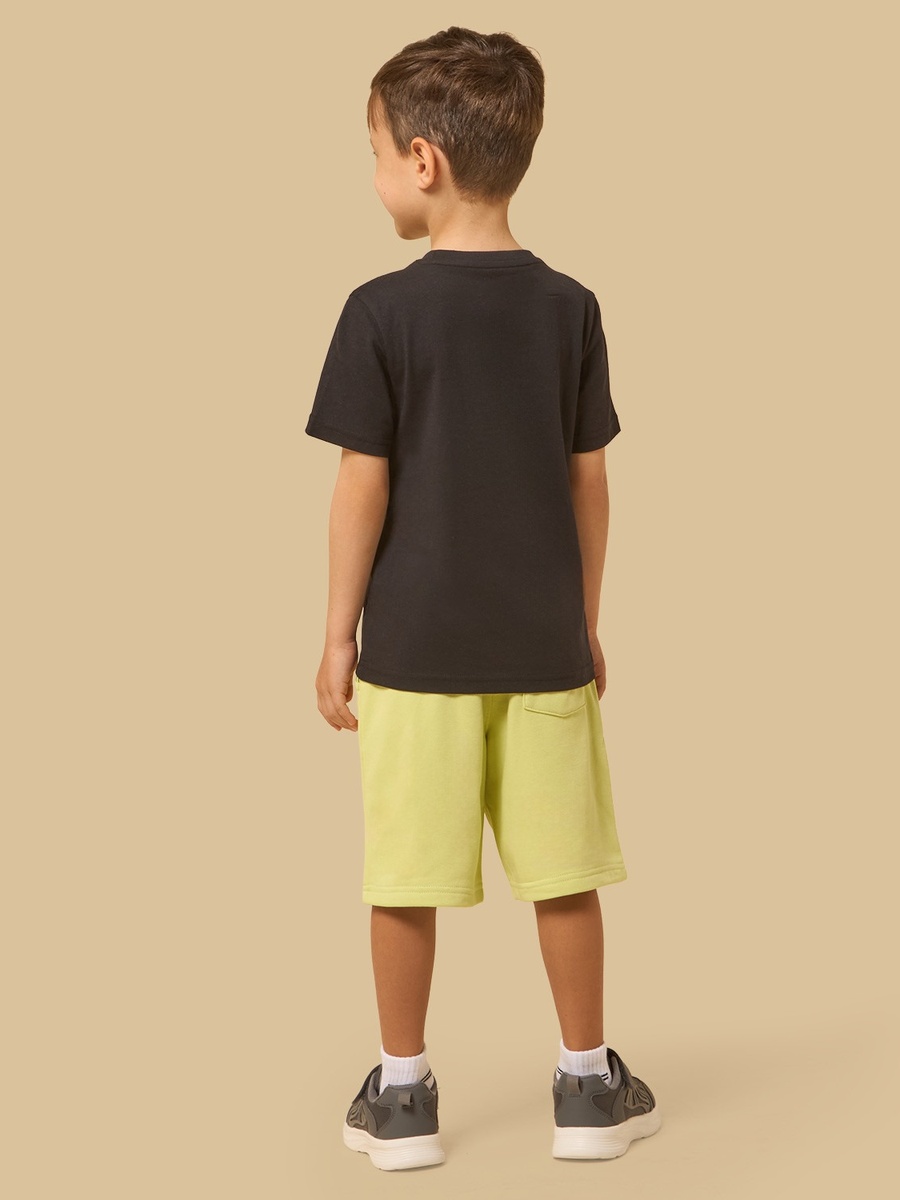 Varsity Print T-Shirt and Shorts Set