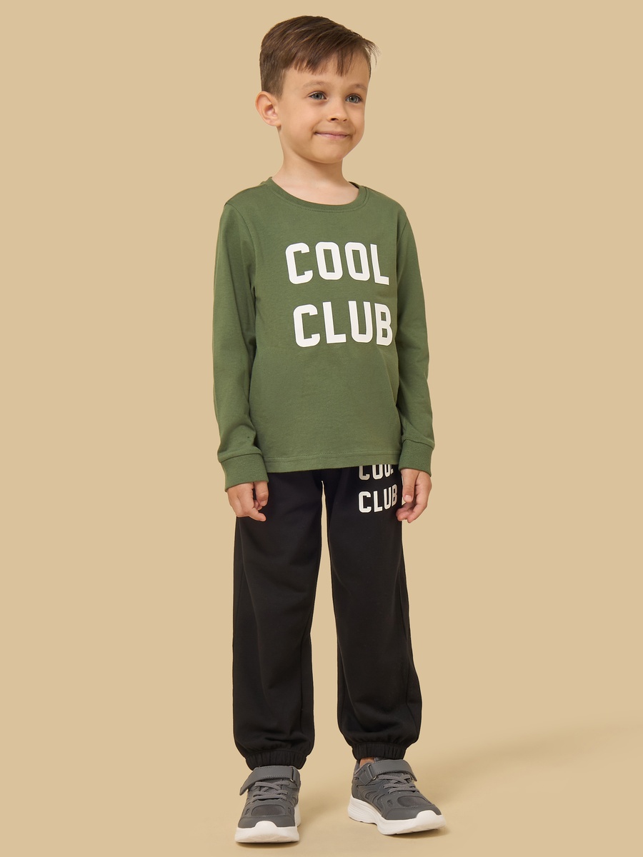 Typographic Print T-Shirt and Joggers Set