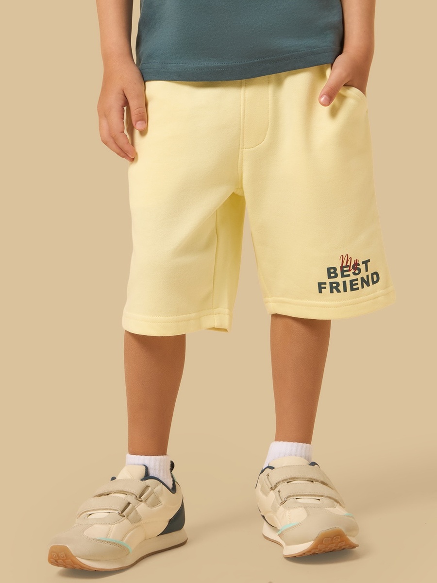 Best Friend Print T-Shirt and Shorts Set