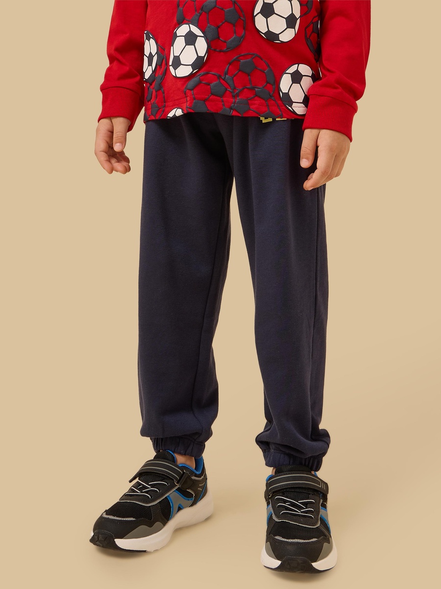 Football Print T-Shirt and Joggers Set