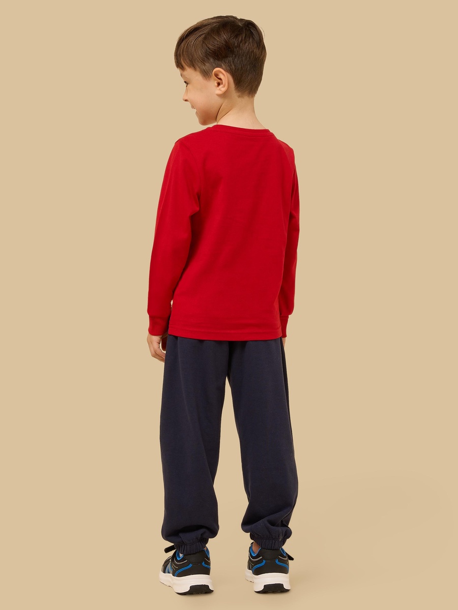Football Print T-Shirt and Joggers Set