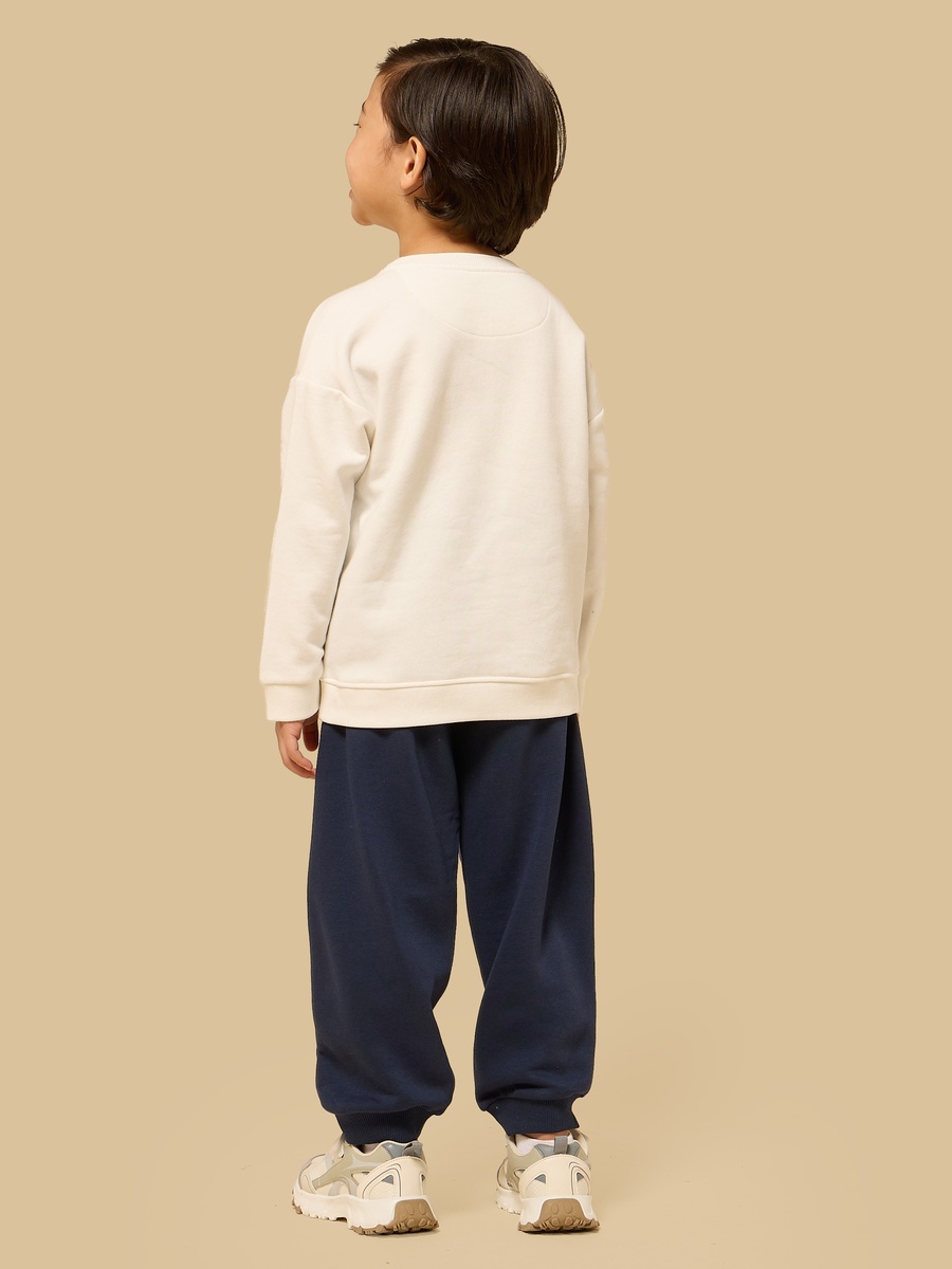 Teddy Bear Applique Sweatshirt and Joggers Set