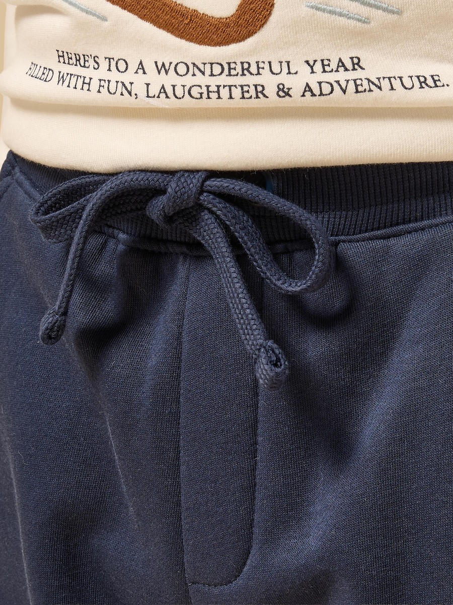 Teddy Bear Applique Sweatshirt and Joggers Set