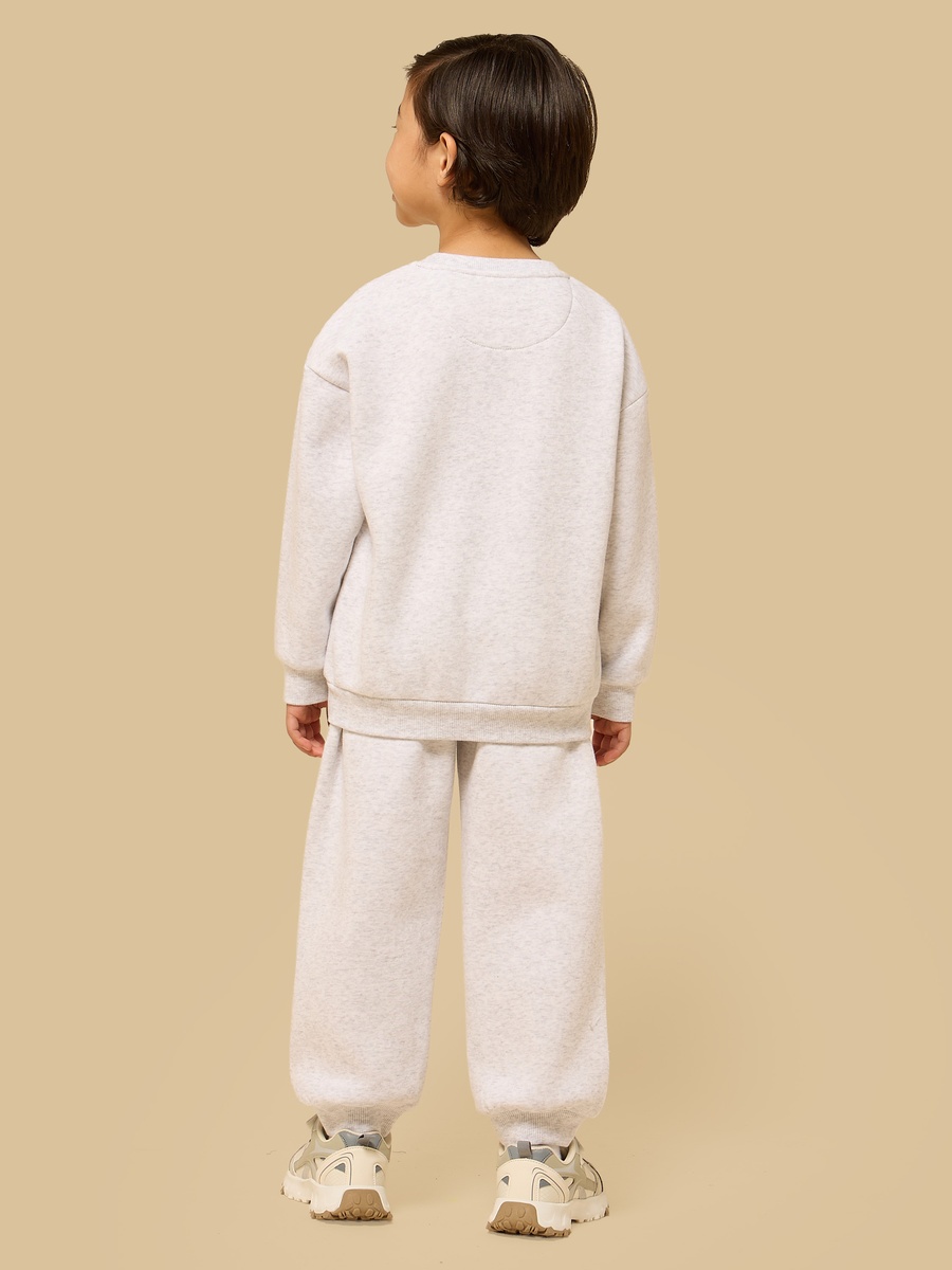 Peanuts Print Cotton Sweatshirt and Joggers Set