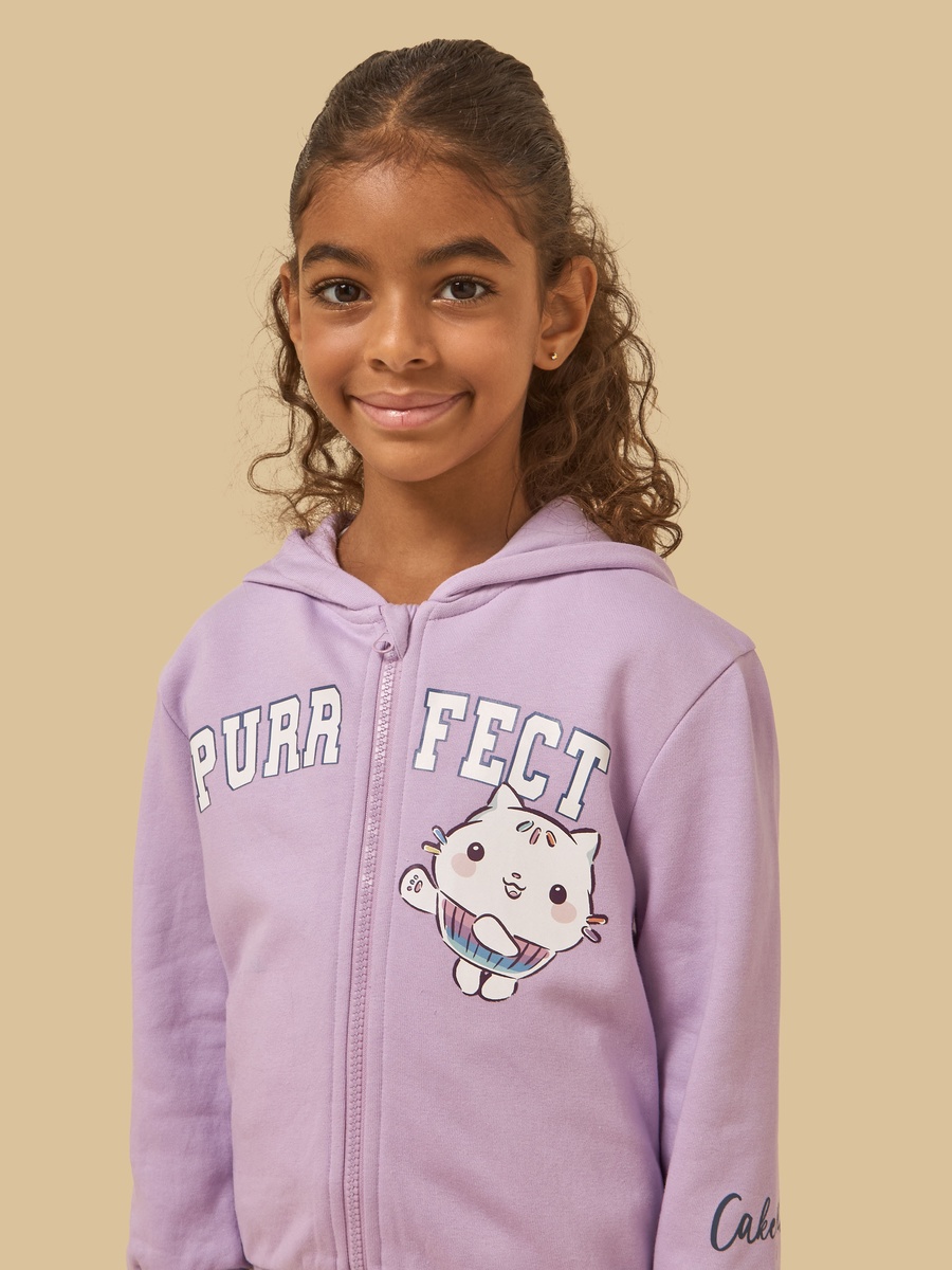 Gabby Print Hoodie with T-Shirt and Joggers