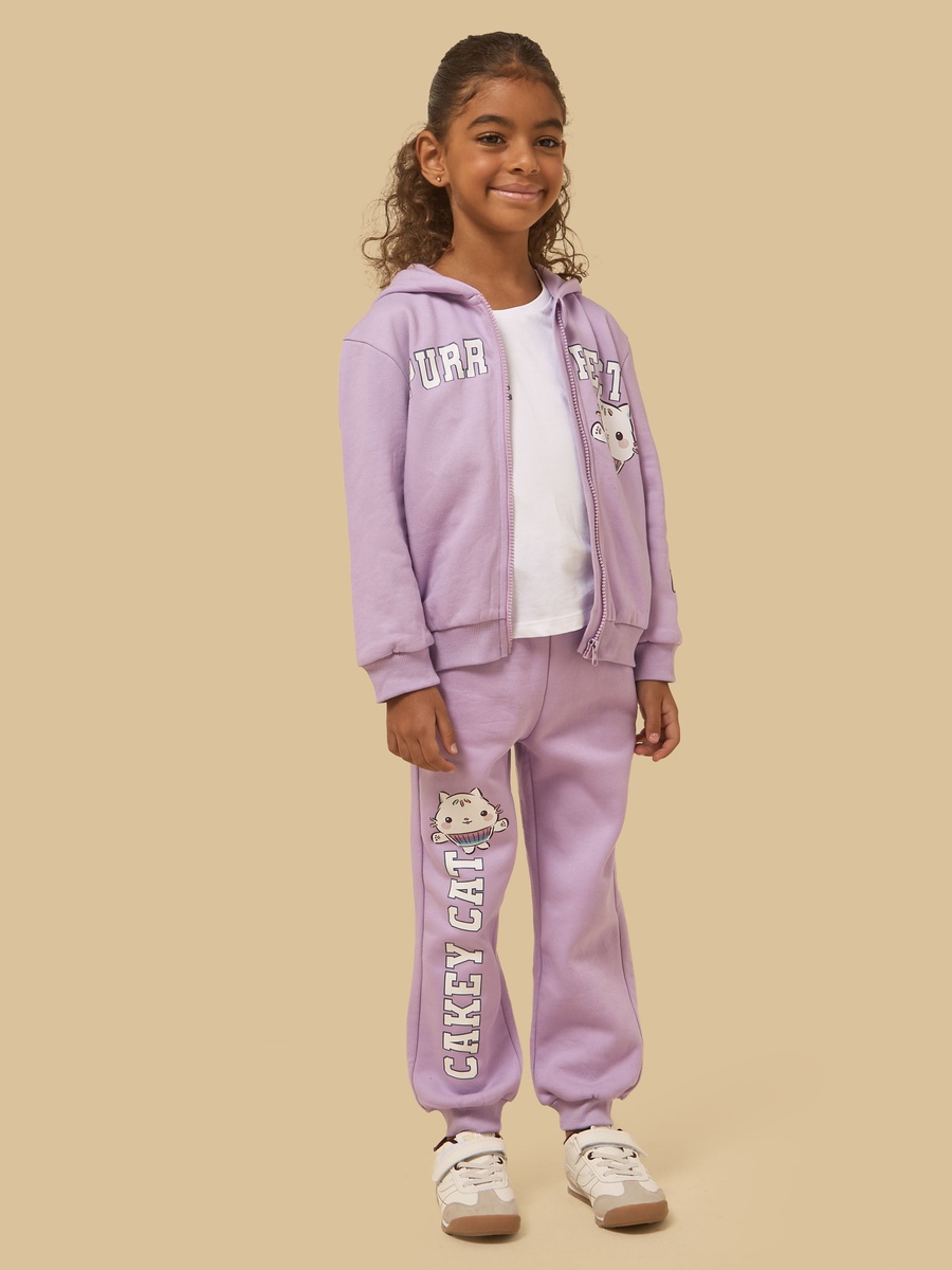 Gabby Print Hoodie with T-Shirt and Joggers