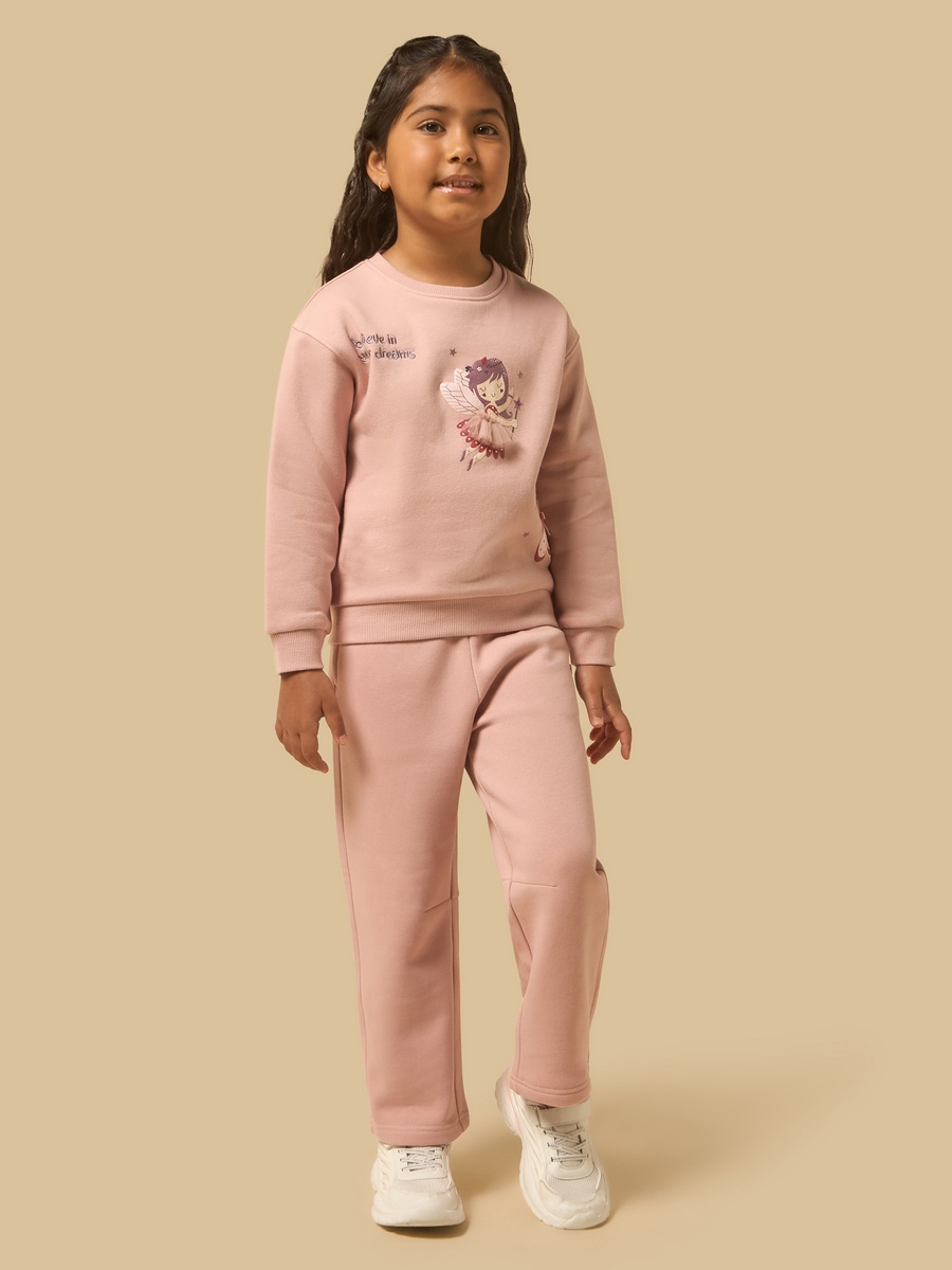 Fairy Print Sweatshirt and Joggers Set