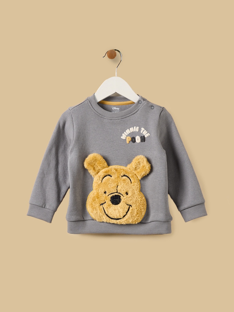 Winnie The Pooh Applique Sweatshirt and Joggers Set