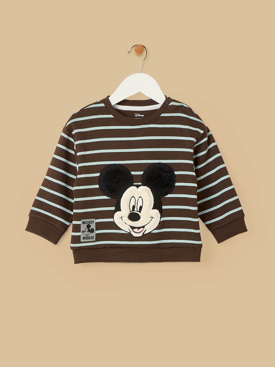 Mickey Mouse Applique Sweatshirt and Joggers Set