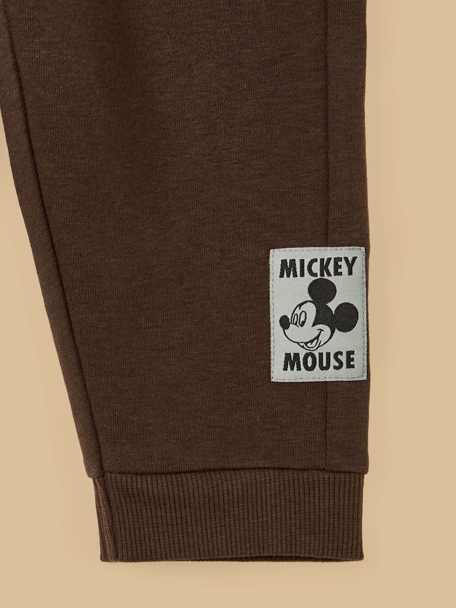 Mickey Mouse Applique Sweatshirt and Joggers Set