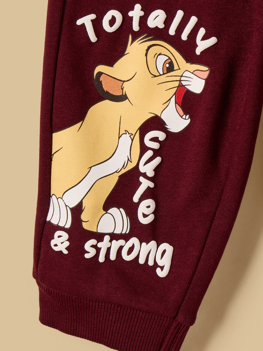 Simba Applique Sweatshirt and Joggers Set