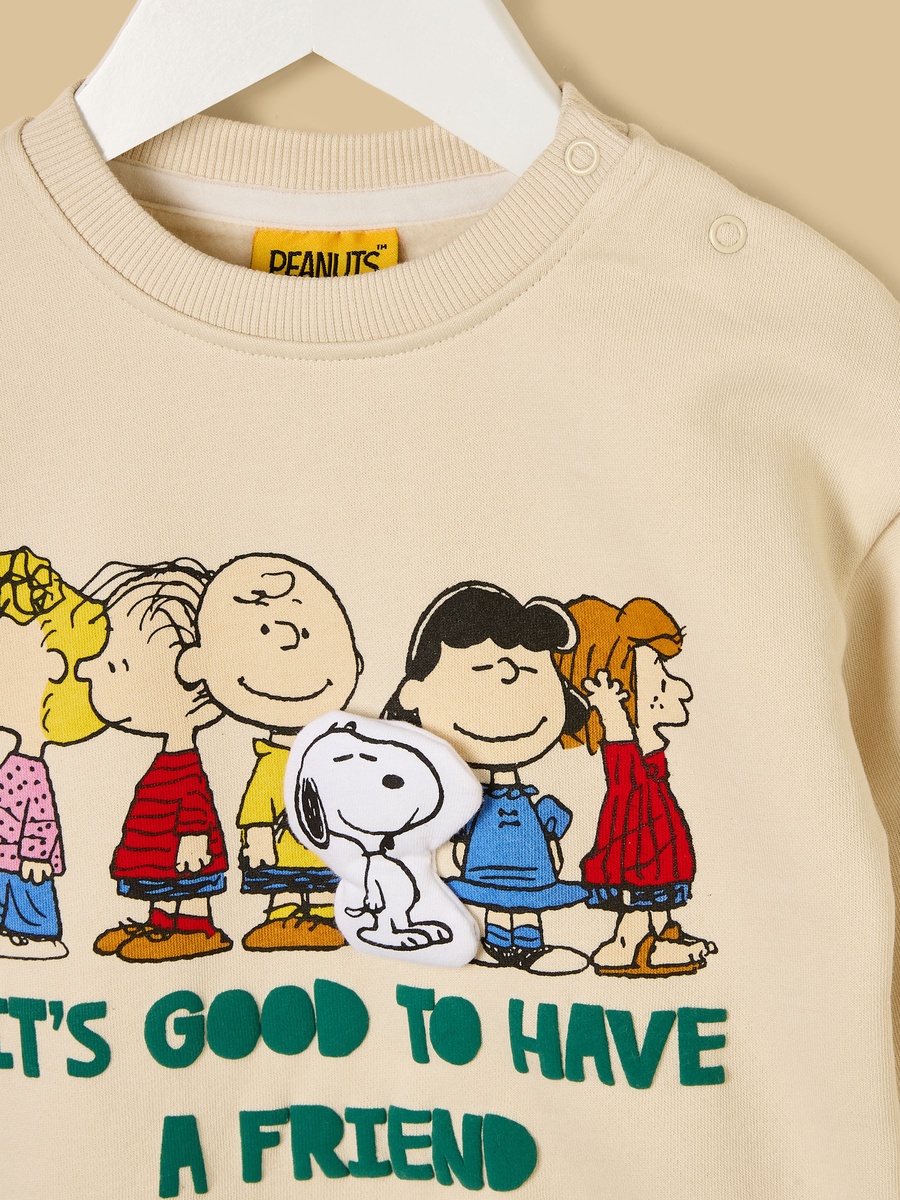 Snoopy Accent Sweatshirt and Joggers Set