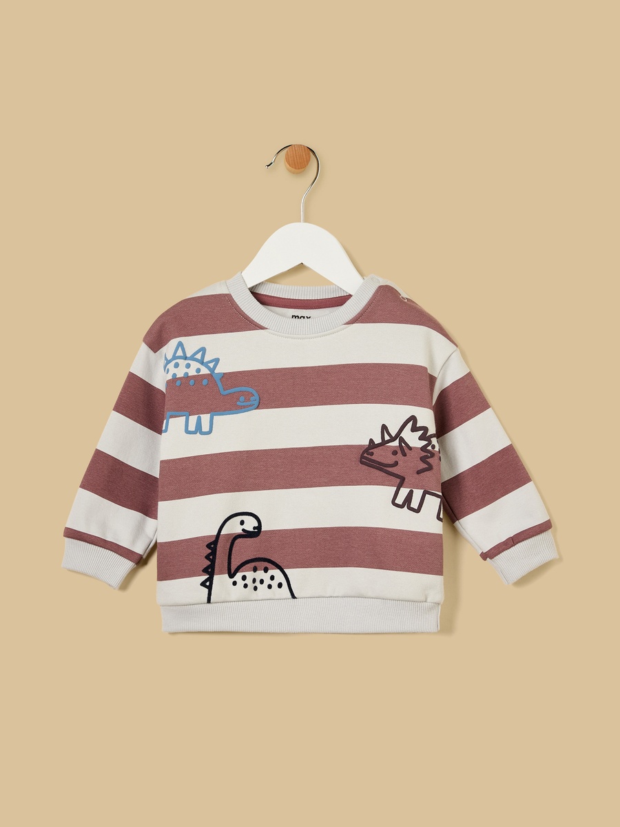 Dinosaur Print Sweatshirt and Joggers Set