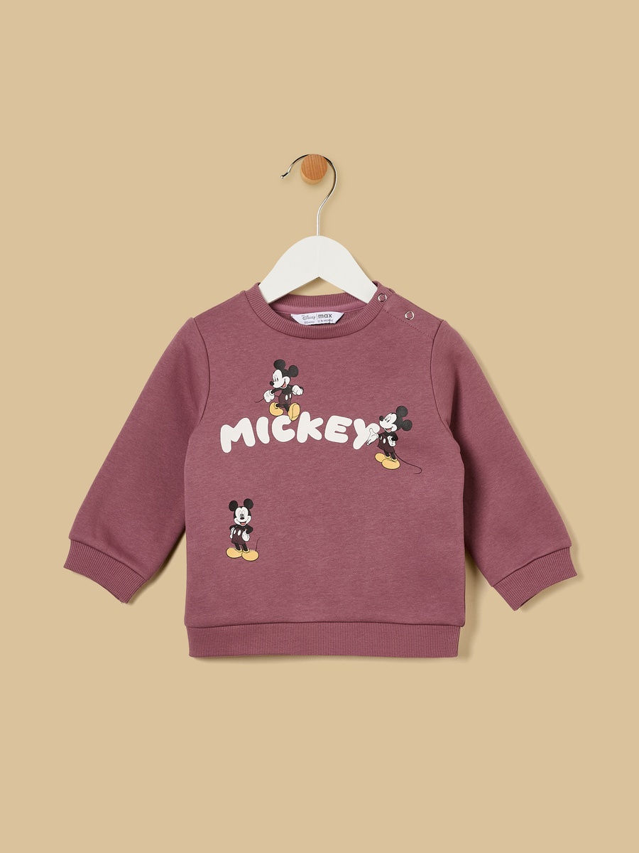 Mickey Print Sweatshirt with Joggers