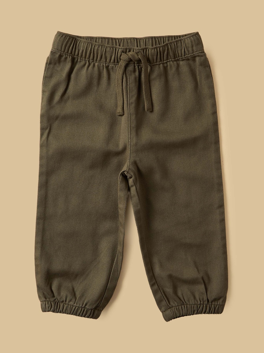 Twill Shacket with Cotton T-Shirt and Joggers