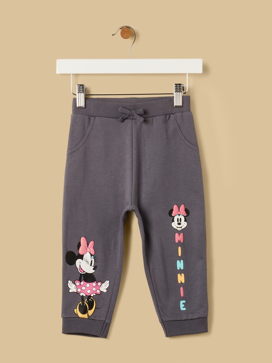 Minnie Mouse Print Cotton Sweatshirt and Joggers Set