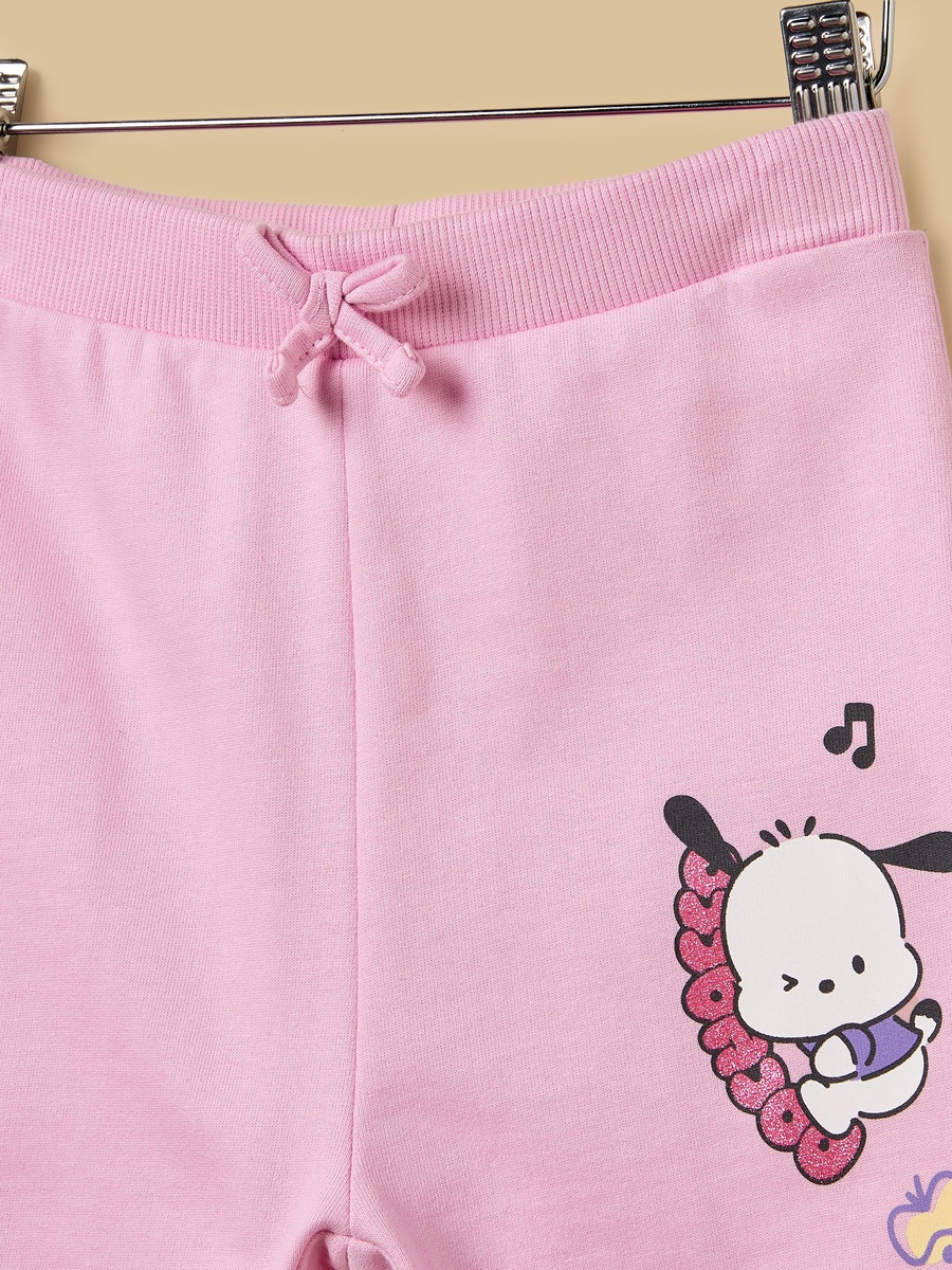 Pochacco Print Sweatshirt and Joggers Set