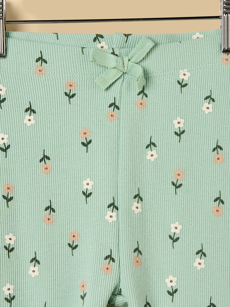 Floral Print Sweatshirt and Joggers Set